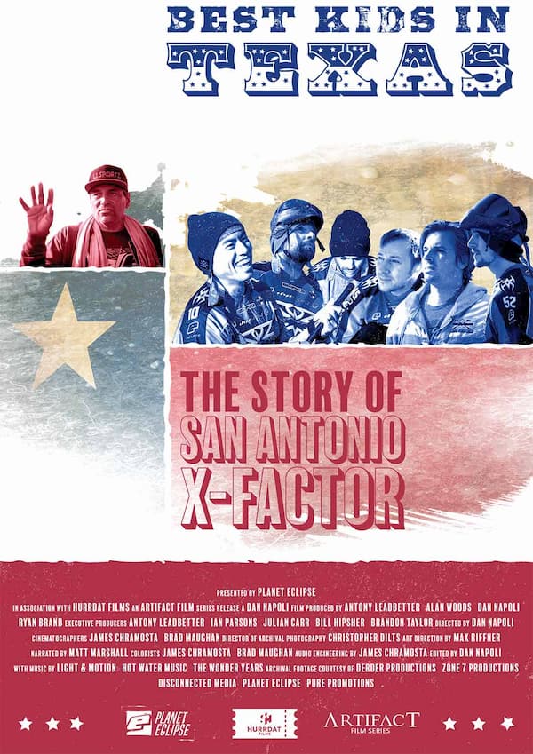 Poster design for the documentary Best Kid in Texas by Hurrdat Films